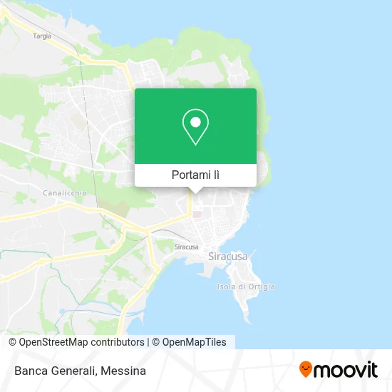 Mappa Banca Generali