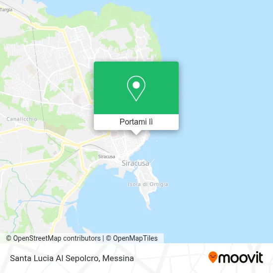 Mappa Santa Lucia Al Sepolcro