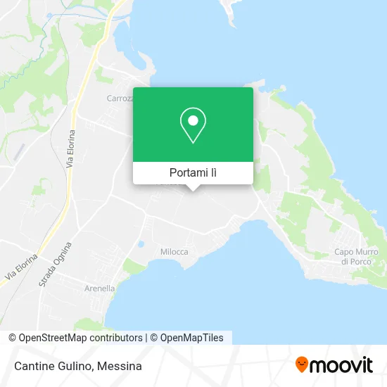 Mappa Cantine Gulino