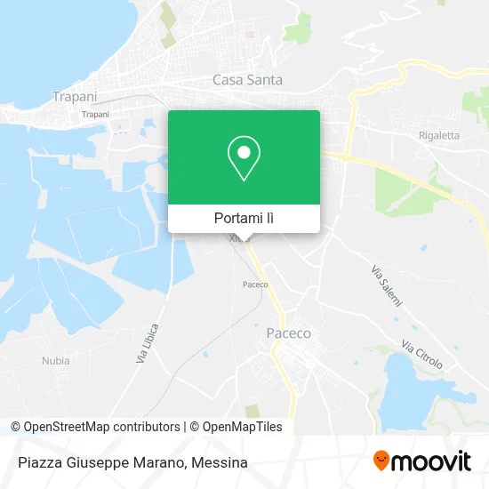 Mappa Piazza Giuseppe Marano
