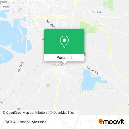 Mappa B&B Ai Limoni