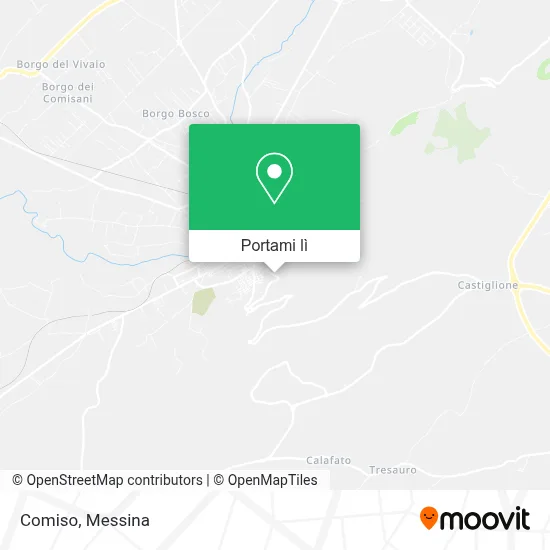 Mappa Comiso