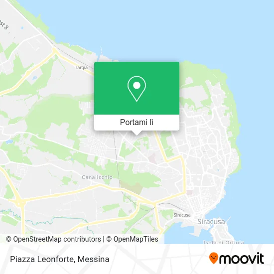 Mappa Piazza Leonforte