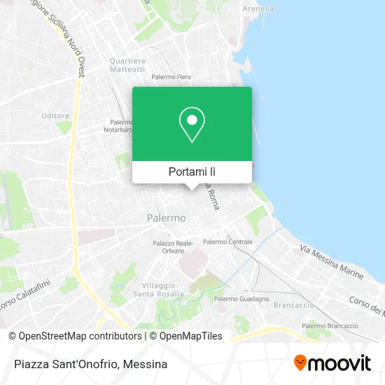 Mappa Piazza Sant'Onofrio