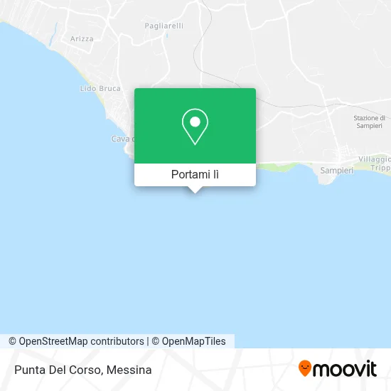 Mappa Punta Del Corso