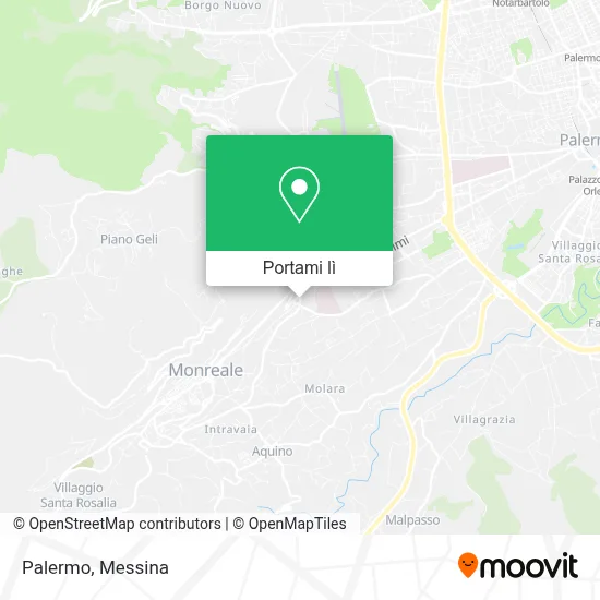 Mappa Palermo