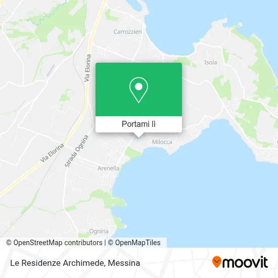 Mappa Le Residenze Archimede
