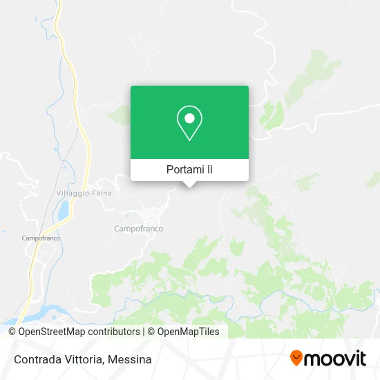 Mappa Contrada Vittoria