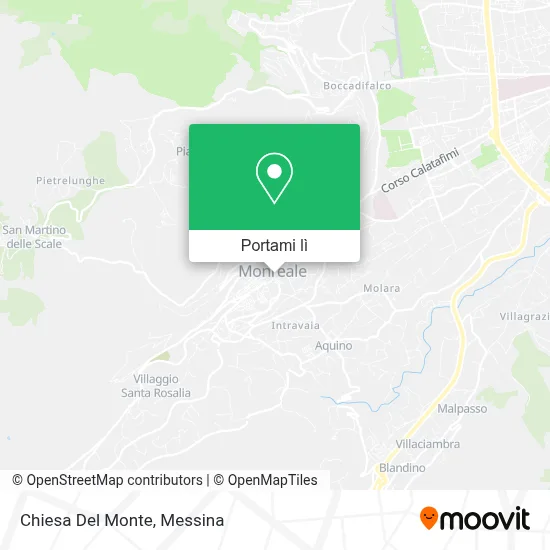 Mappa Chiesa Del Monte