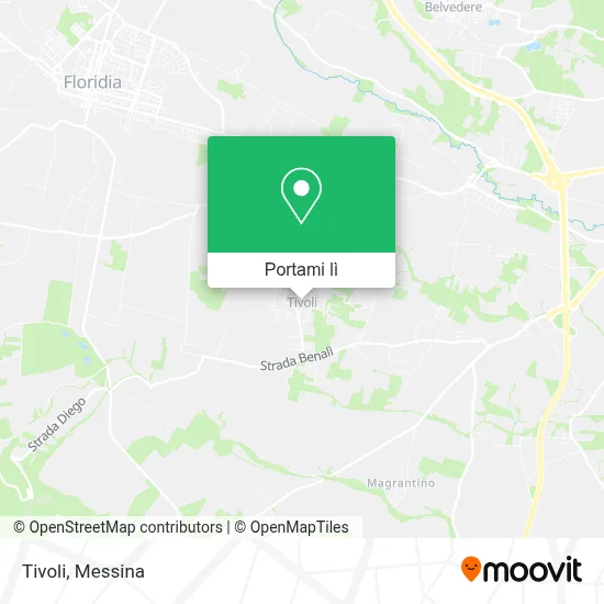 Mappa Tivoli