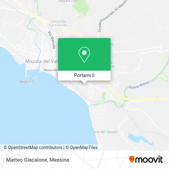 Mappa Matteo Giacalone