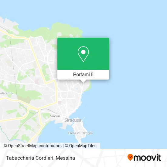 Mappa Tabaccheria Cordieri