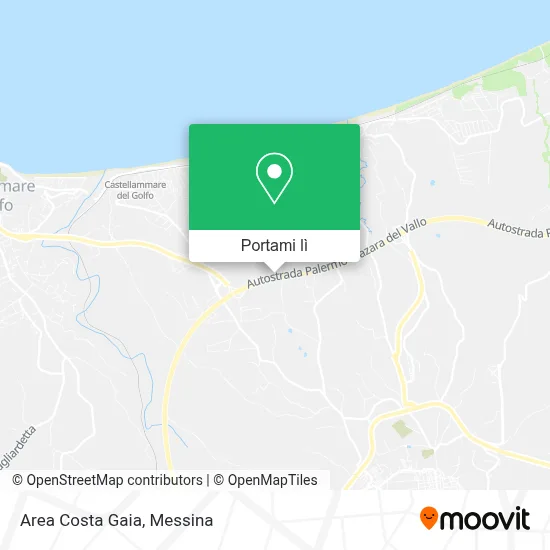 Mappa Area Costa Gaia