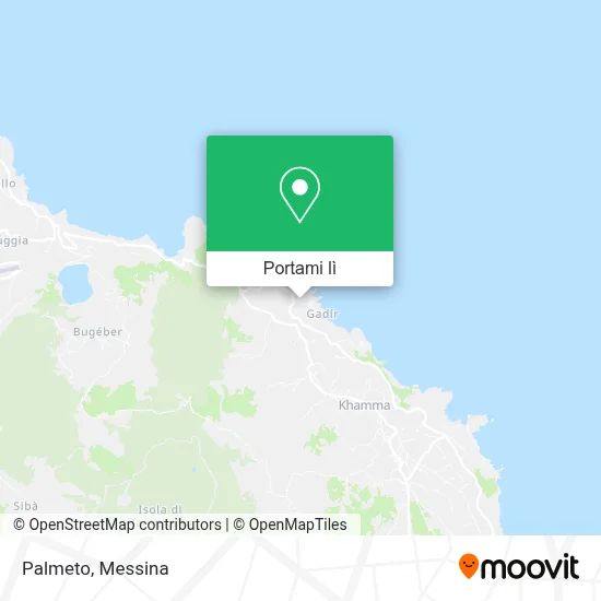 Mappa Palmeto