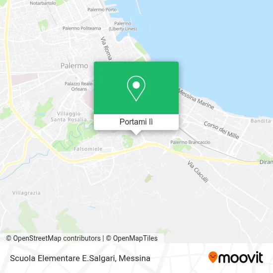 Mappa Scuola Elementare E.Salgari