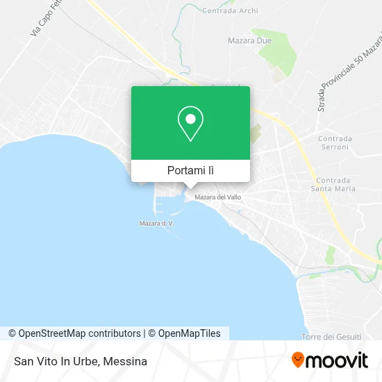 Mappa San Vito In Urbe