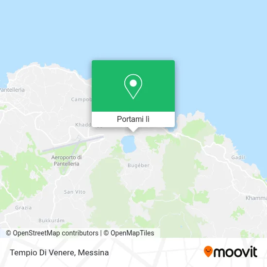 Mappa Tempio Di Venere