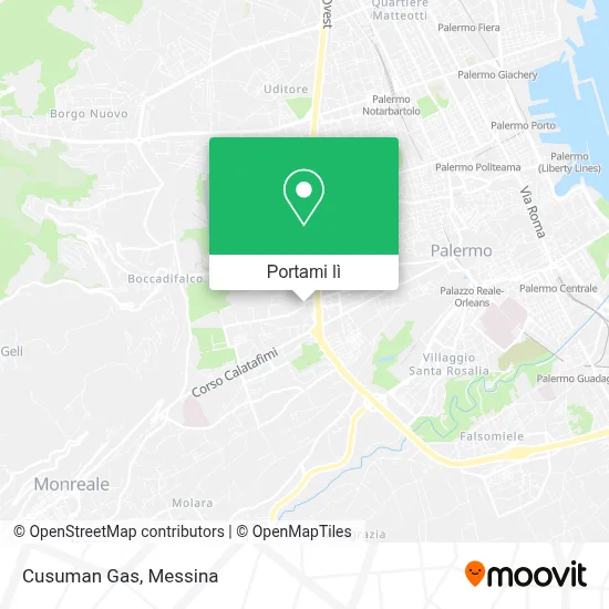 Mappa Cusuman Gas
