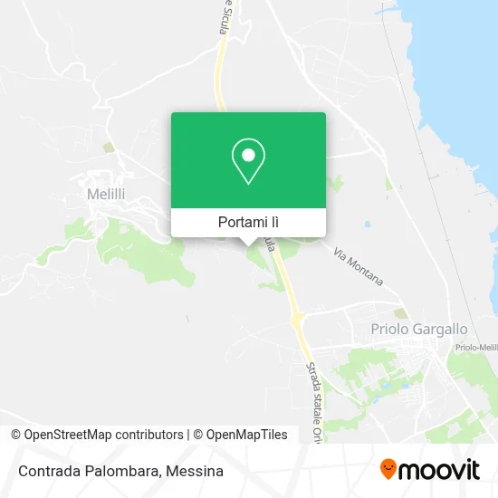 Mappa Contrada Palombara