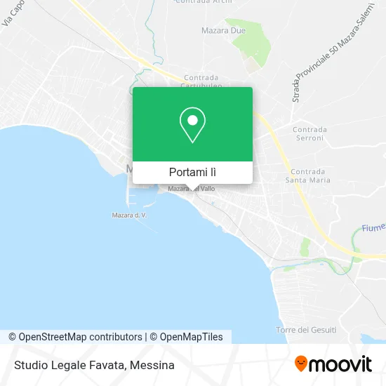 Mappa Studio Legale Favata