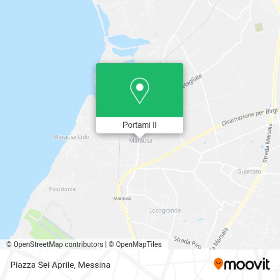 Mappa Piazza Sei Aprile