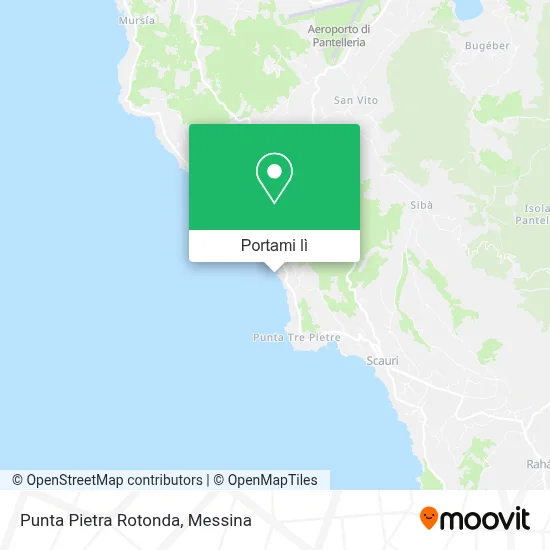 Mappa Punta Pietra Rotonda
