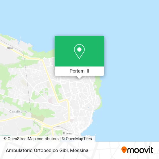 Mappa Ambulatorio Ortopedico Gibi