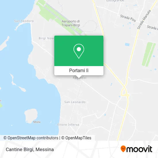 Mappa Cantine Birgi
