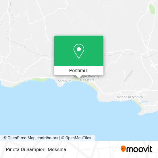 Mappa Pineta Di Sampieri
