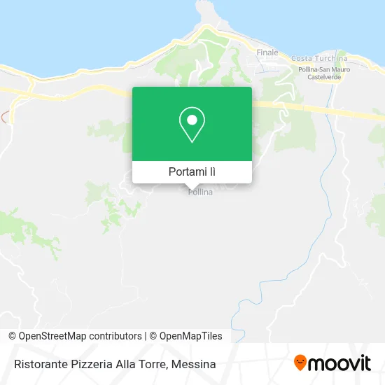 Mappa Ristorante Pizzeria Alla Torre