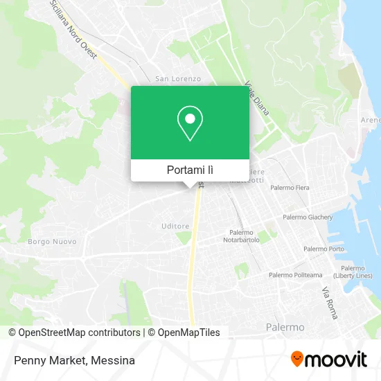 Mappa Penny Market