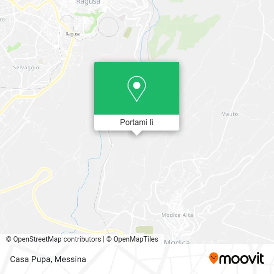 Mappa Casa Pupa