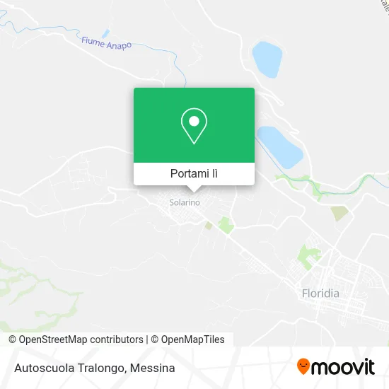 Mappa Autoscuola Tralongo