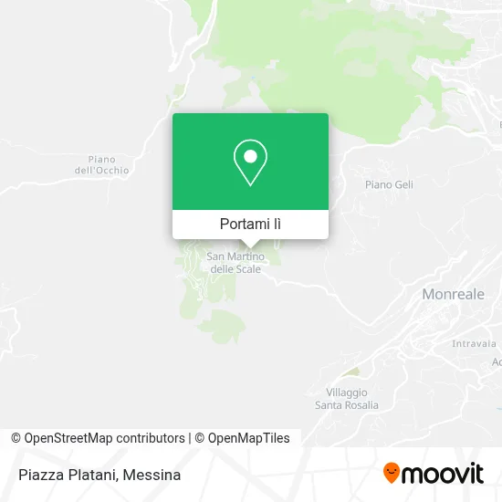 Mappa Piazza Platani