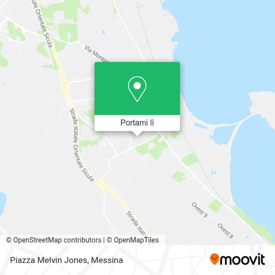Mappa Piazza Melvin Jones