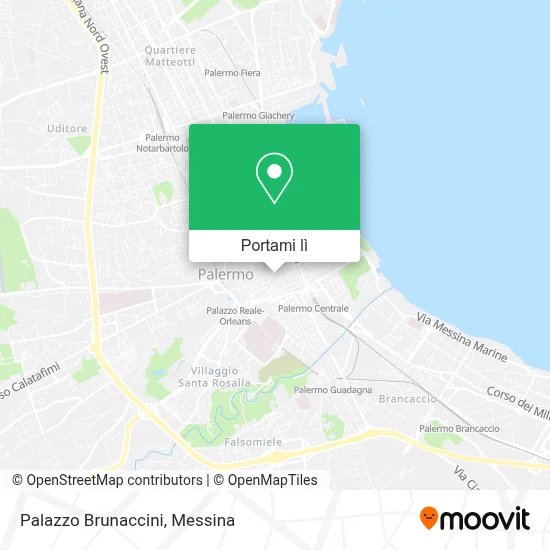 Mappa Palazzo Brunaccini