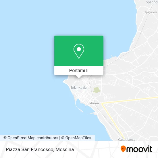 Mappa Piazza San Francesco