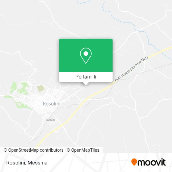Mappa Rosolini
