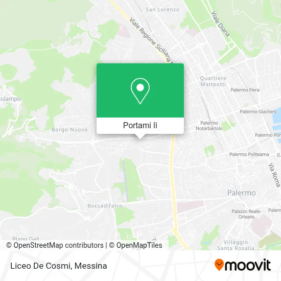 Mappa Liceo De Cosmi