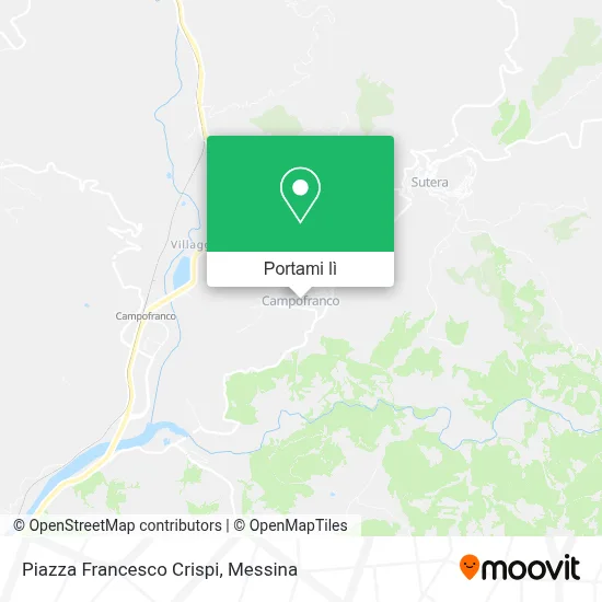 Mappa Piazza Francesco Crispi