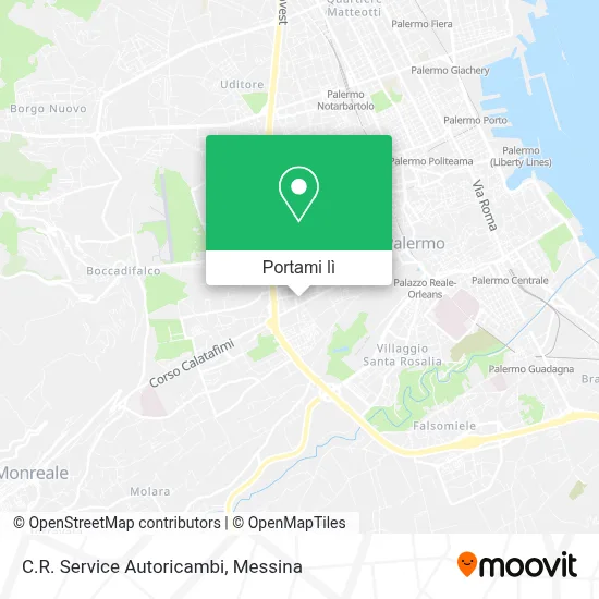 Mappa C.R. Service Autoricambi