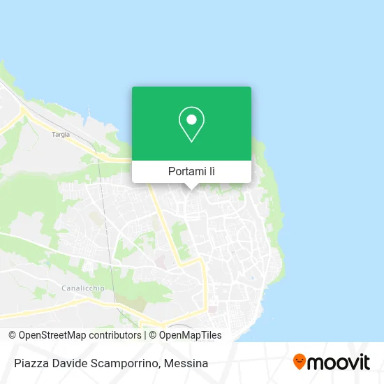 Mappa Piazza Davide Scamporrino