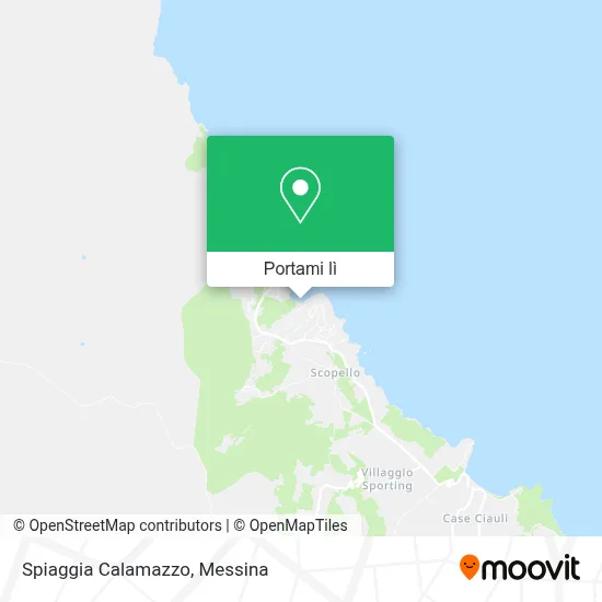 Mappa Spiaggia Calamazzo