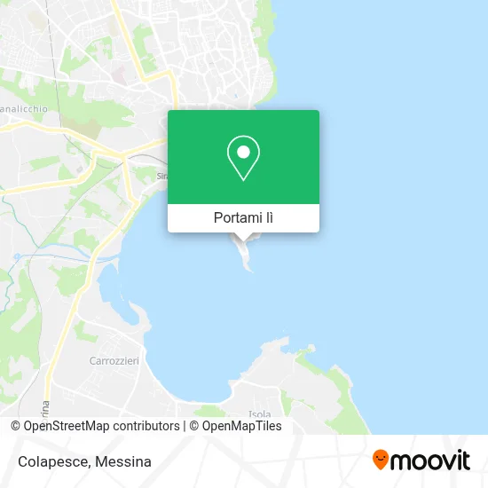 Mappa Colapesce