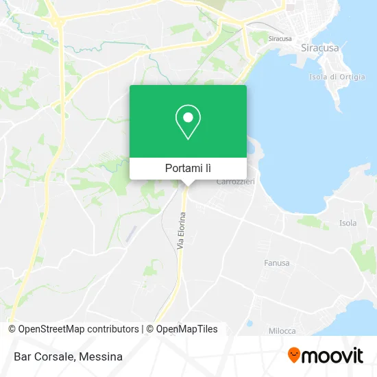 Mappa Bar Corsale