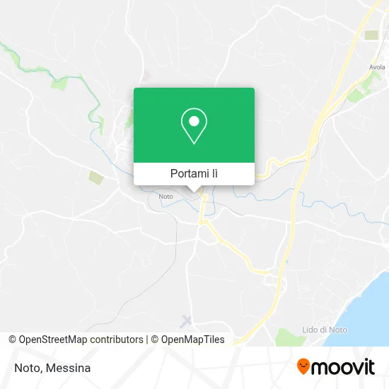 Mappa Noto