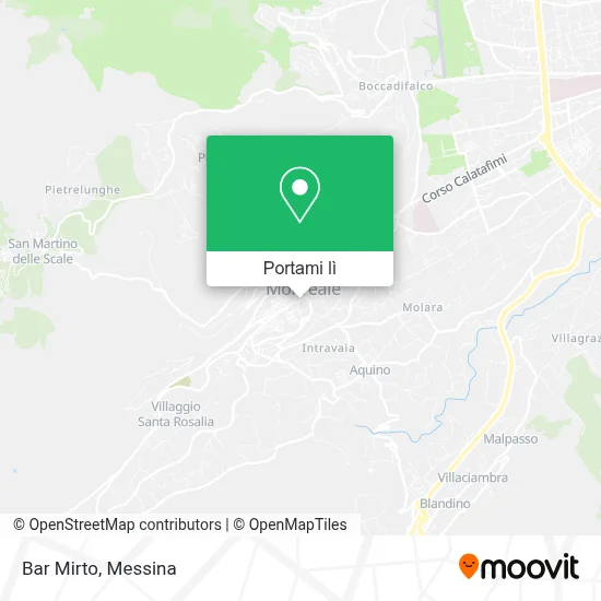 Mappa Bar Mirto