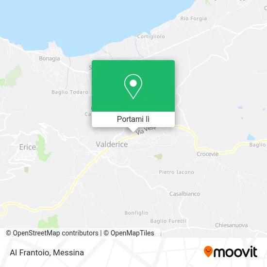 Mappa Al Frantoio