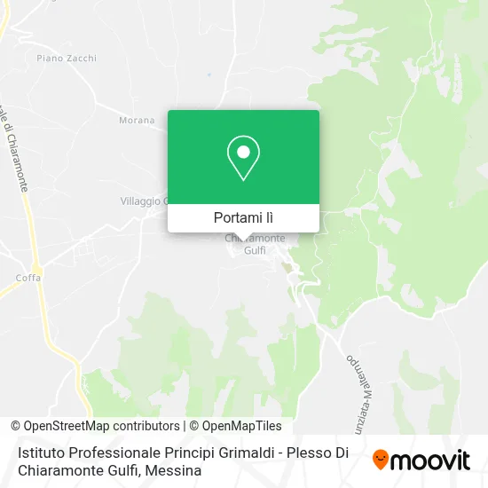 Mappa Istituto Professionale Principi Grimaldi - Plesso Di Chiaramonte Gulfi