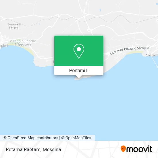 Mappa Retama Raetam